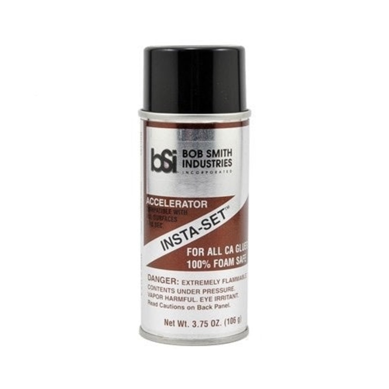 Bob Smith Industries Insta-set Super Glue Accelerator Aerosol 6.75oz