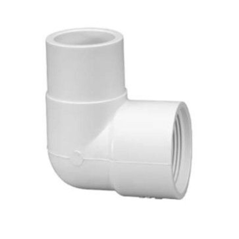 PVC 90 Degree Street Elbow Sp x Fpt - 1 - 1/2 Inch