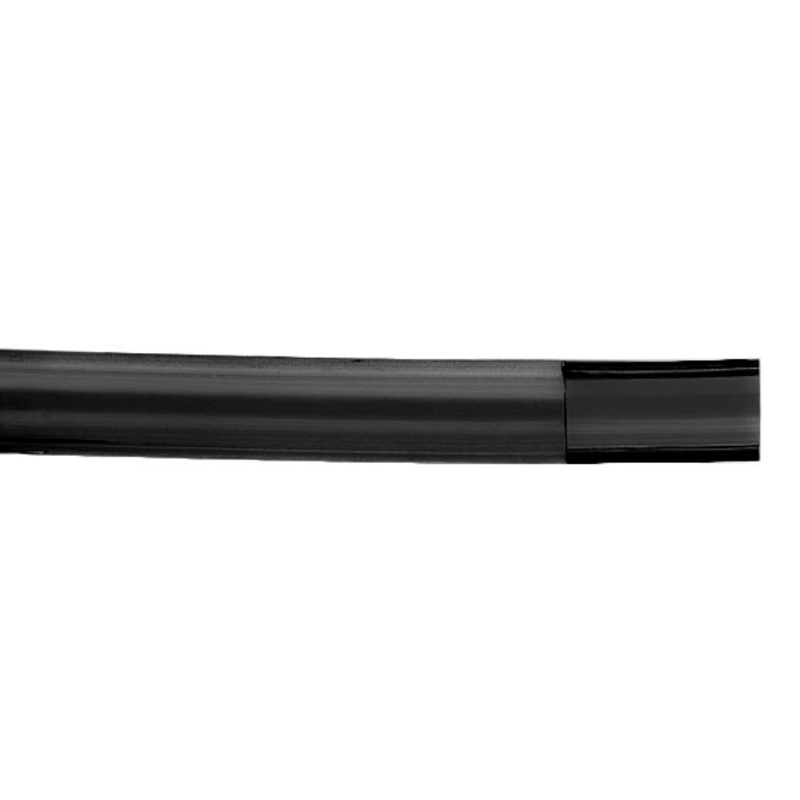 PVC Vinyl Tubing Black - 1-1/4 Inch (Price per foot)