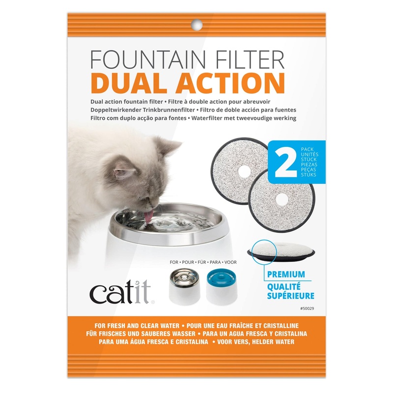 Catit Dual Action Replacement Filters  2 pack