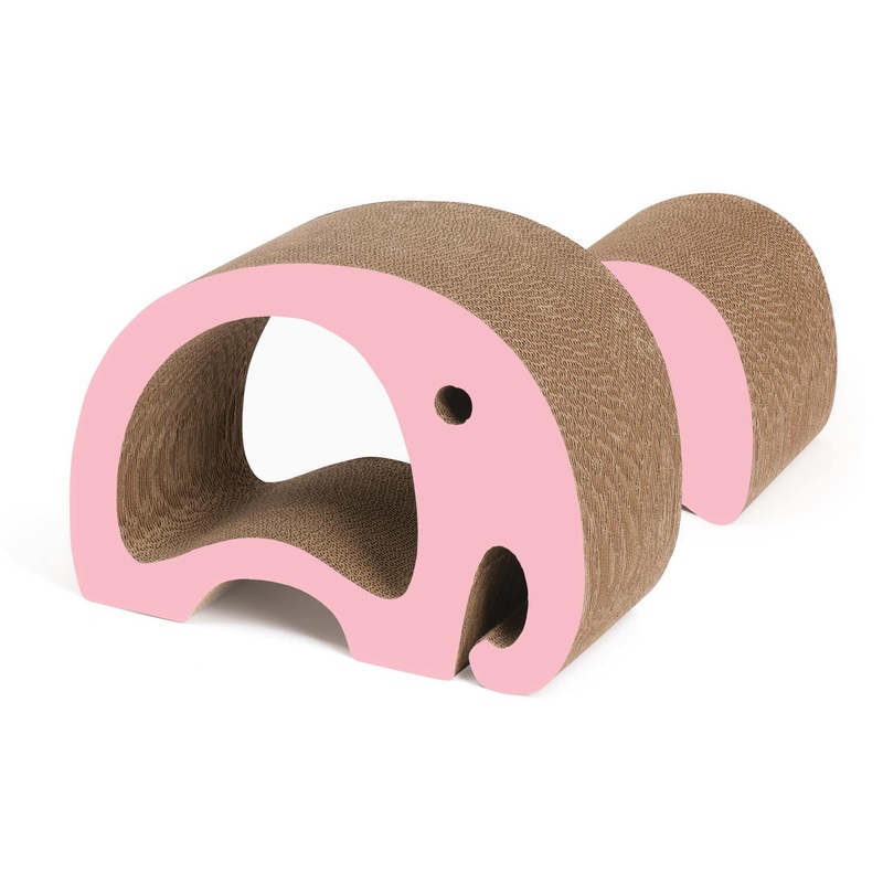 Catit Zoo Scratcher - Elephant - 2-in-1