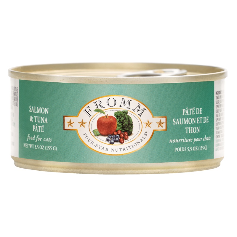 Fromm Four Star Salmon & Tuna Pt Wet Cat Food - 155g