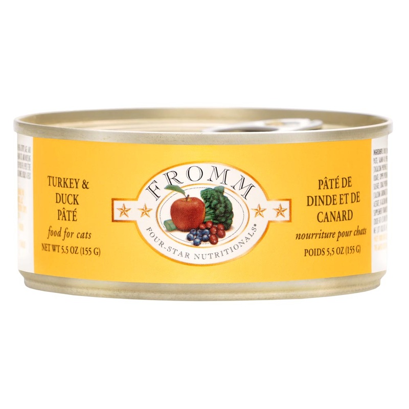 Fromm Four Star Turkey & Duck Pt Wet Cat Food - 155g