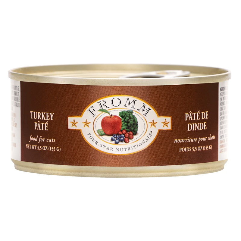 Fromm Four Star Turkey Pt Wet Cat Food - 155g