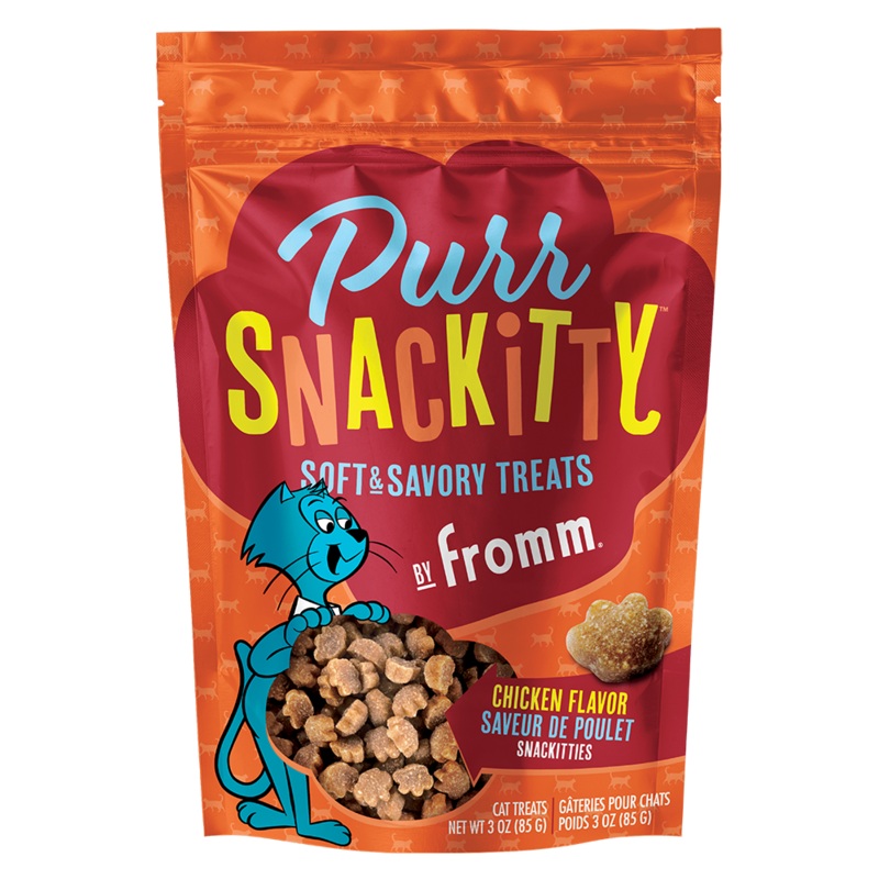 Fromm PurrSnackitty Chicken Flavor Snackitties Cat Treats - 3oz