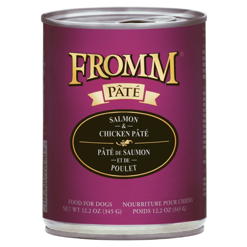 Fromm Salmon & Chicken Pt Wet Dog Food - 12.2oz
