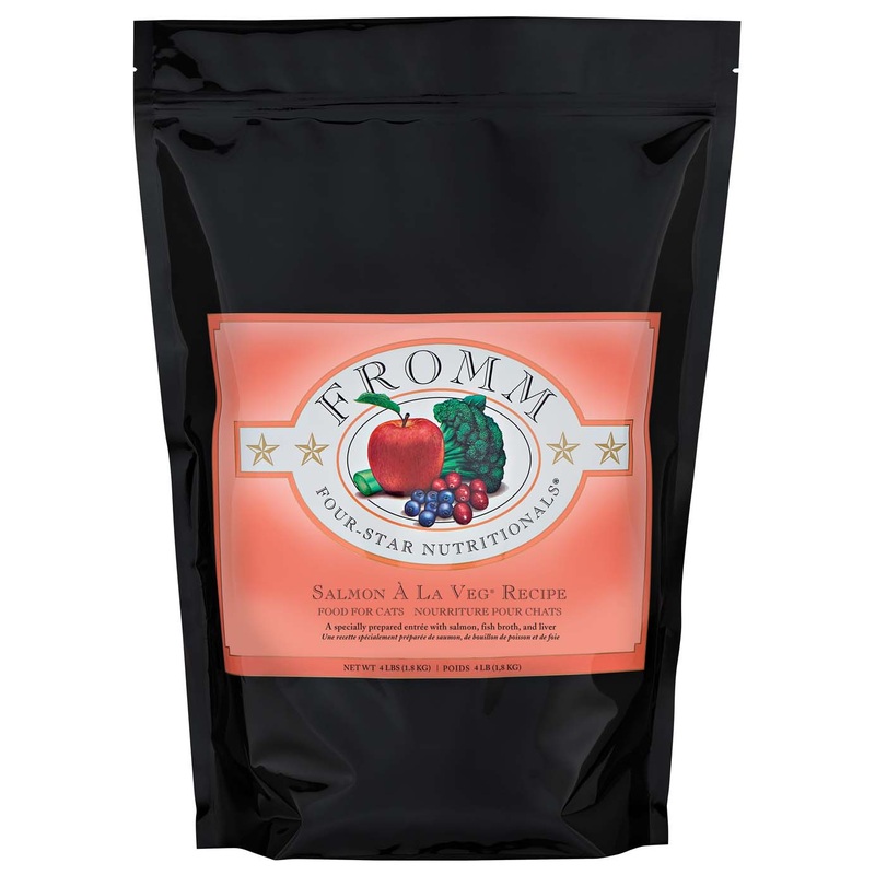 Fromm Salmon  La Veg Recipe Dry Cat Food - 1.8kg