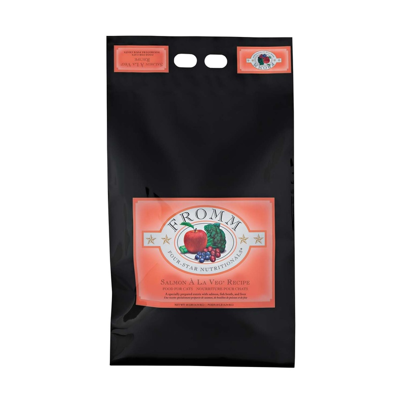 Fromm Salmon  La Veg Recipe Dry Cat Food - 4.54kg