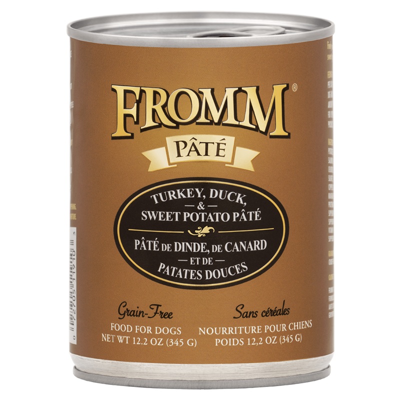 Fromm Turkey, Duck, & Sweet Potato Pt Wet Dog Food - 12.2oz