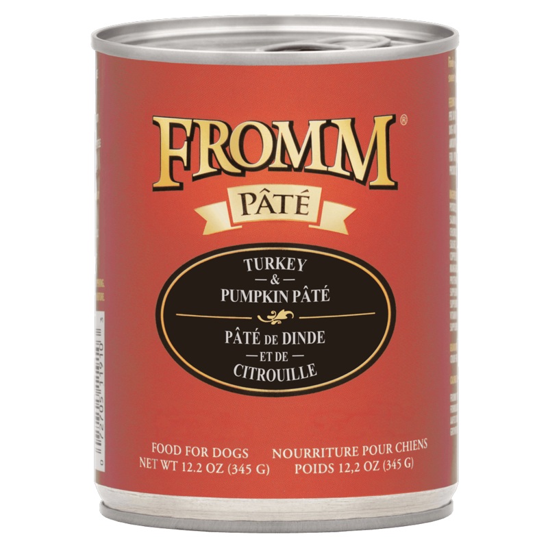 Fromm Turkey & Pumpkin Pt Wet Dog Food - 12.2oz