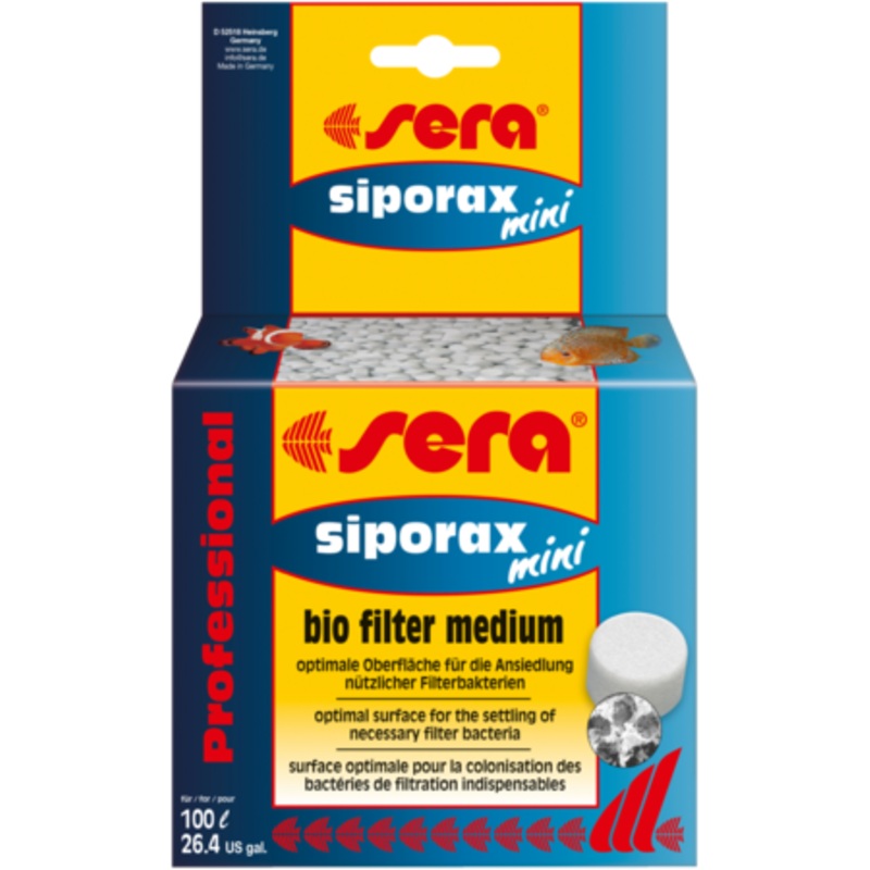 Sera Siporax Mini Professional Bio Filter Media - 130g