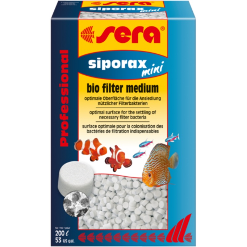 Sera Siporax Mini Professional Bio Filter Media - 270g