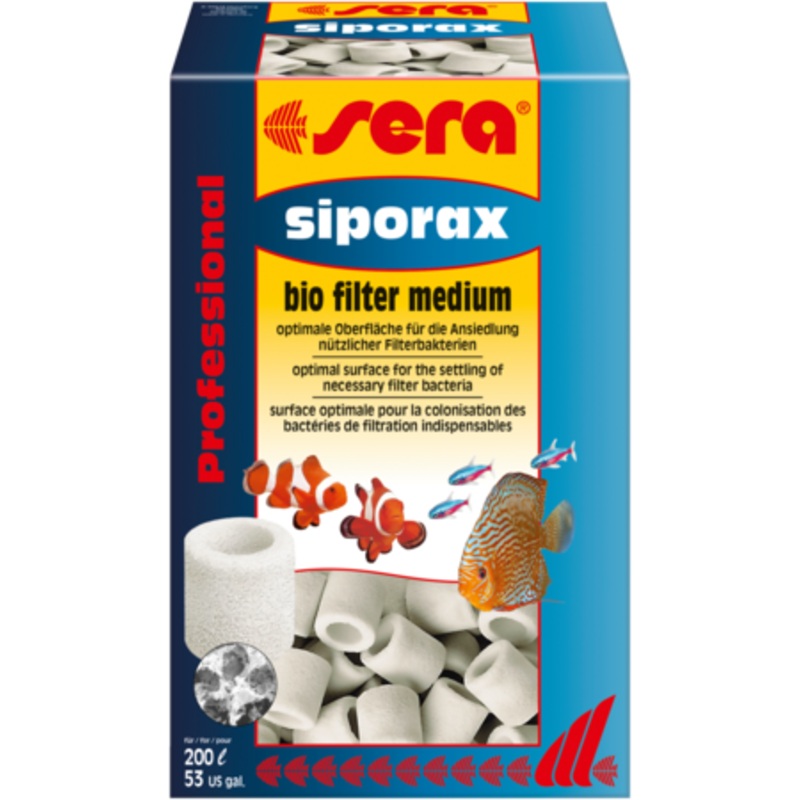 Sera Siporax Professional 15mm Bio Filter Media - 1000ml