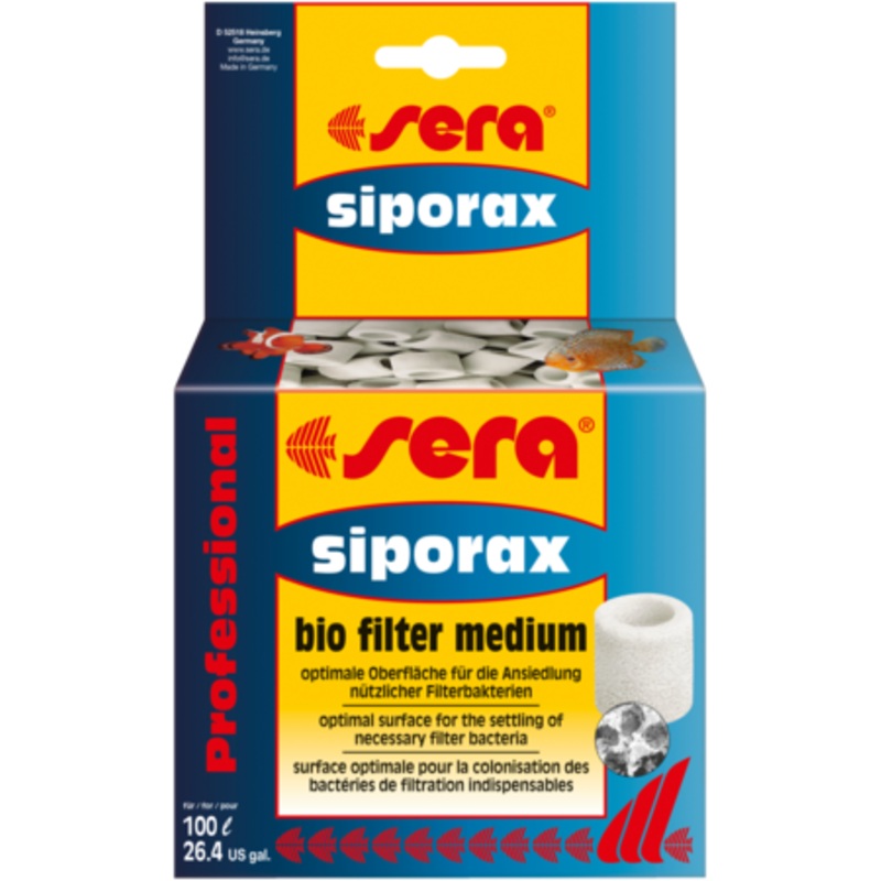 Sera Siporax Professional 15mm Bio Filter Media - 500ml