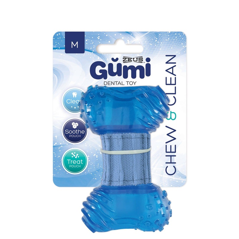 Zeus Gumi Dental Dog Toy - Chew & Clean - Medium