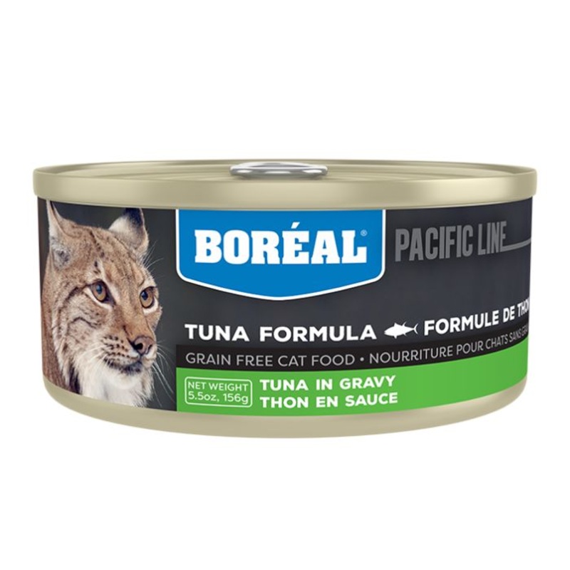 Boreal Red Tuna With Gravy Wet Cat Food Can - 156g