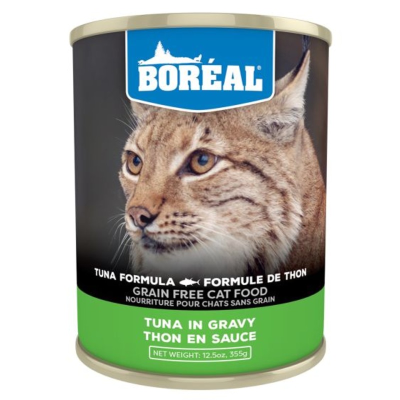 Boreal Red Tuna With Gravy Wet Cat Food Can - 355g