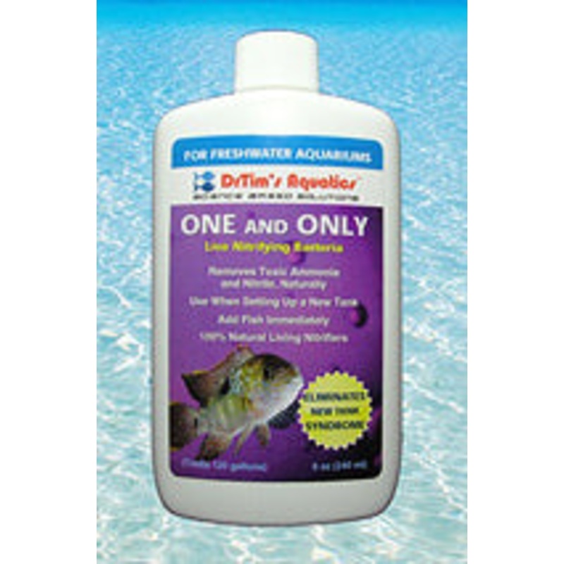 Dr Tim's One & Only live nitrifying Bacteria for freshwater aquariums 120ml