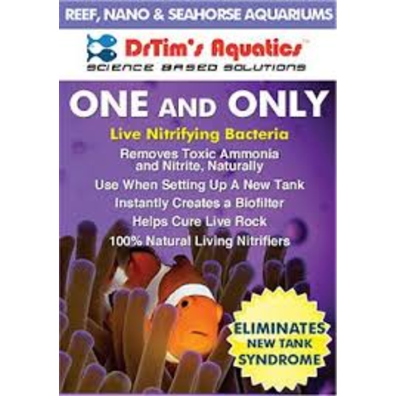 Dr Tim's One & Only live nitrifying Bacteria for saltwater aquariums (Reef pure) 120ml