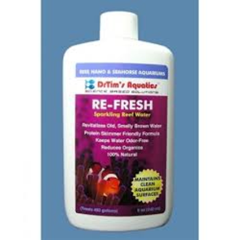 Dr Tim's Re-Fresh 4oz (treats 240 gallons) saltwater