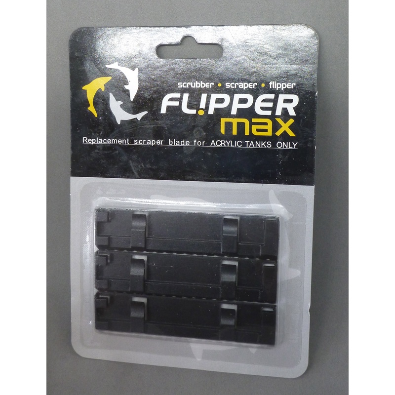 Flipper MAX plastic blades for acrylic aquariums
