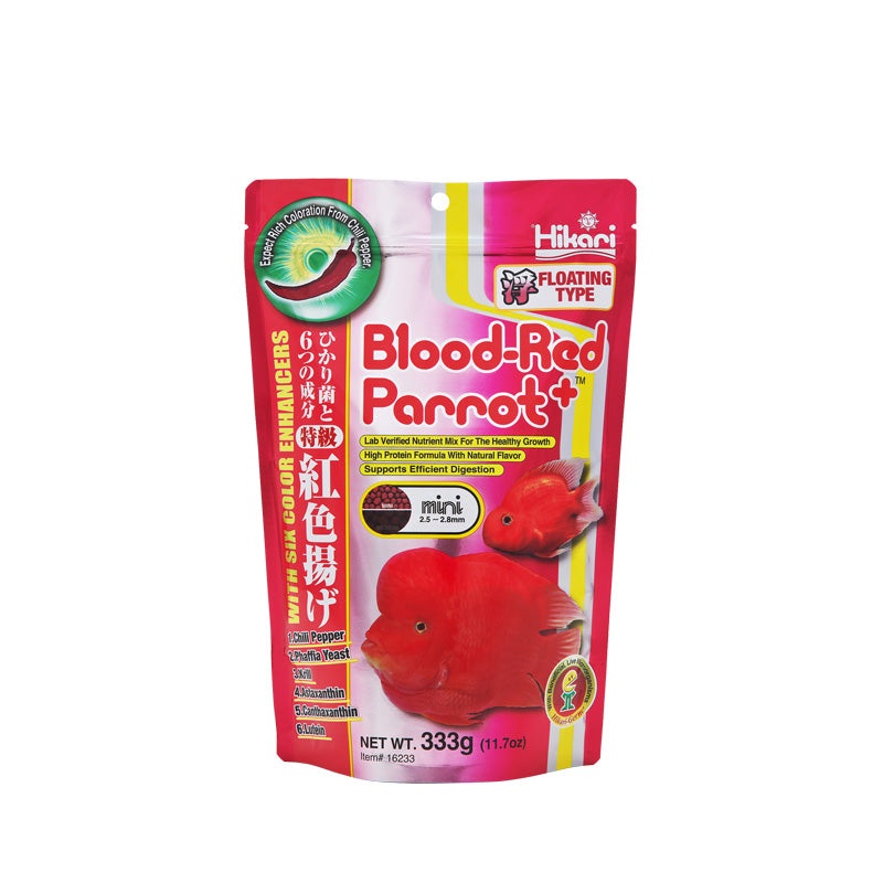 Hikari Blood Red Parrot Plus Mini 333g