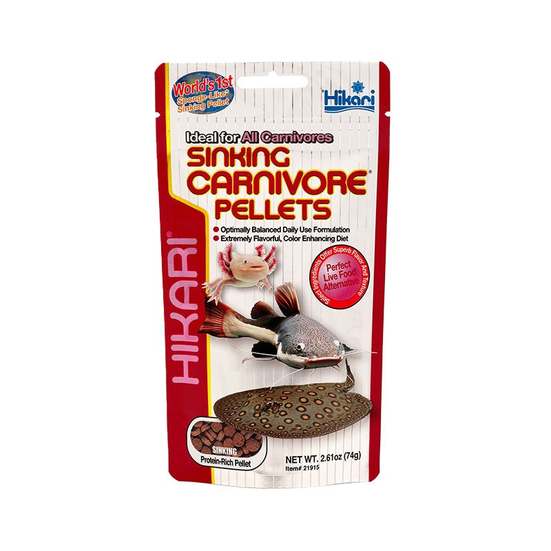 Hikari Sinking Carnivore Pellets 74g