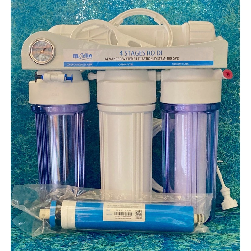 Marlin 4 Stage Reverse Osmosis unit 100 gallons per day