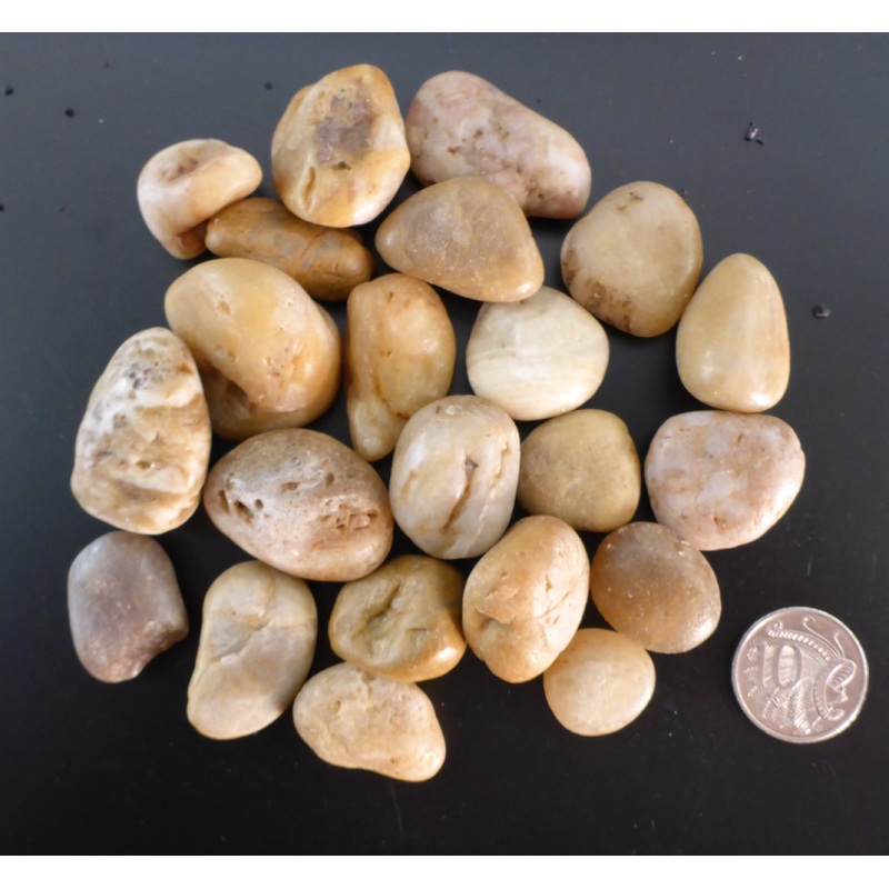Natural Colour Light Brown Gravel 6-10mm 2kg bag