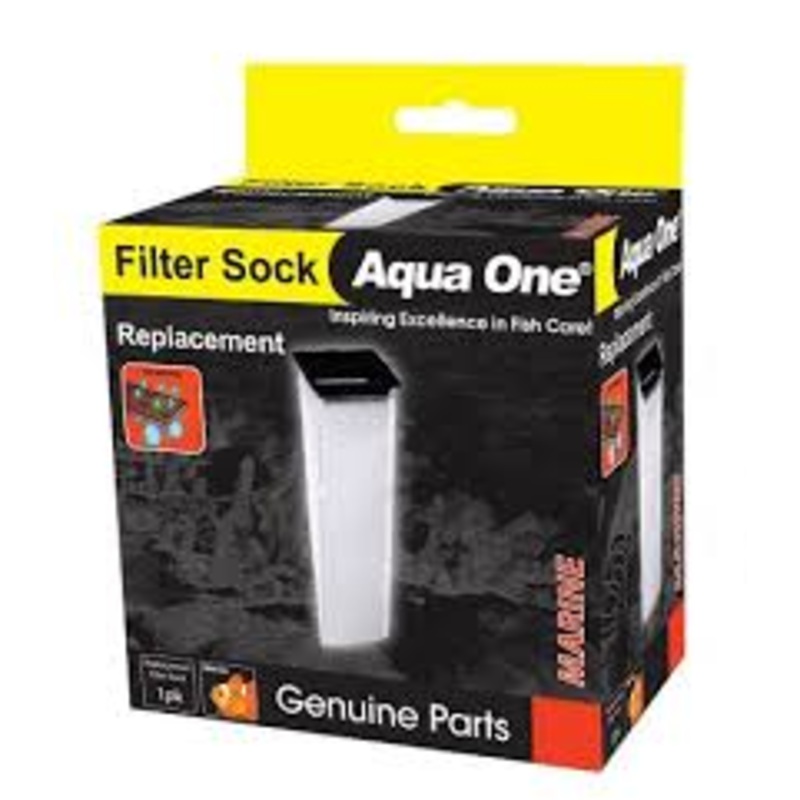 Aqua one filter sock 10cmx10cmx37cm deep