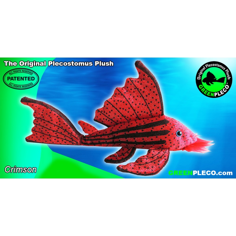Crimson  Plush Pleco