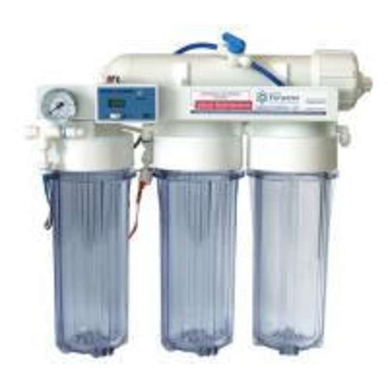 Forwater OSMOPURE275P PRO 08 Reverse Osmosis water purifying unit 75GPD with pressure gauge