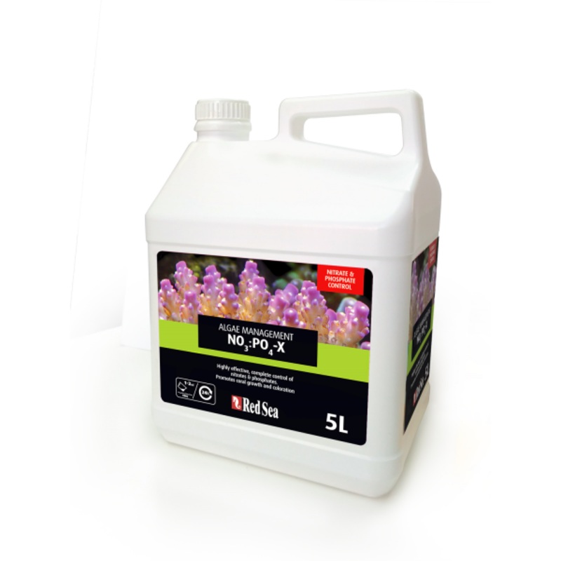 Red Sea NO3:PO4-X Nitrate and Phosphate Reducer 5L