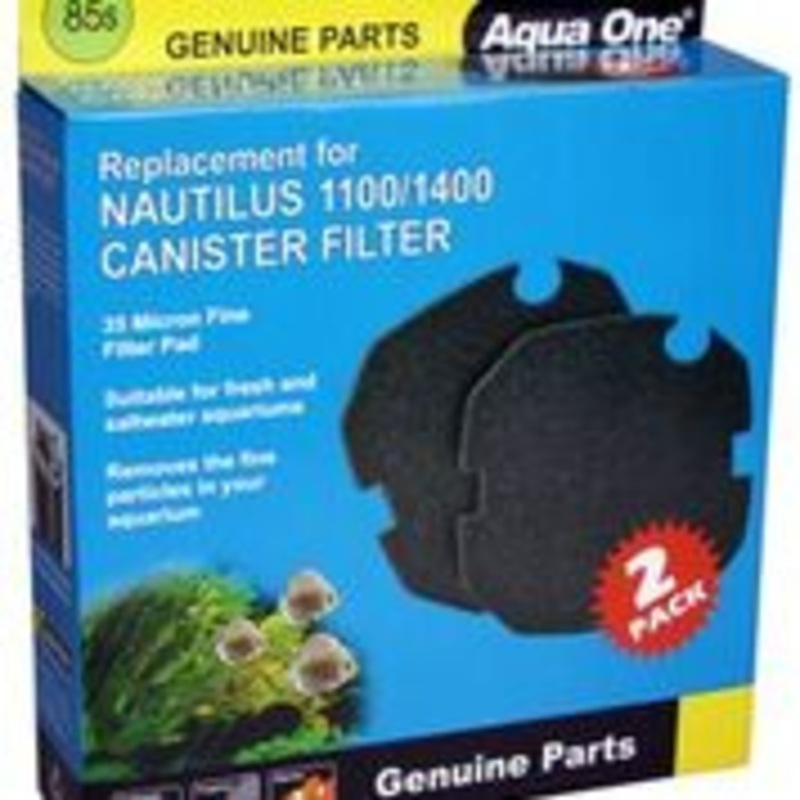 Aqua one Nautilus 1100/1400 Sponge Cartridge 35ppi black 85s