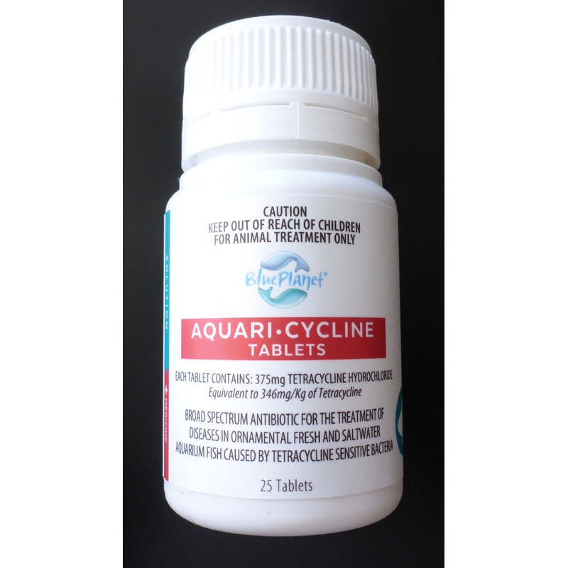 Blue Planet Aquaricycline Tablets 25 pk