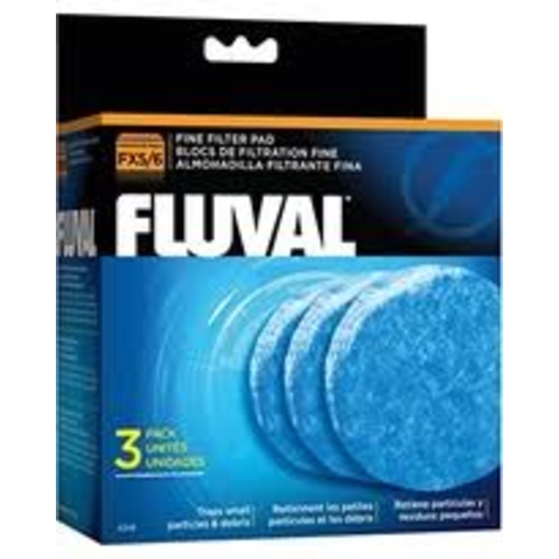 Fluval FX5/6/4 MEDIUM FINE Polishing pads ( 3 pk )