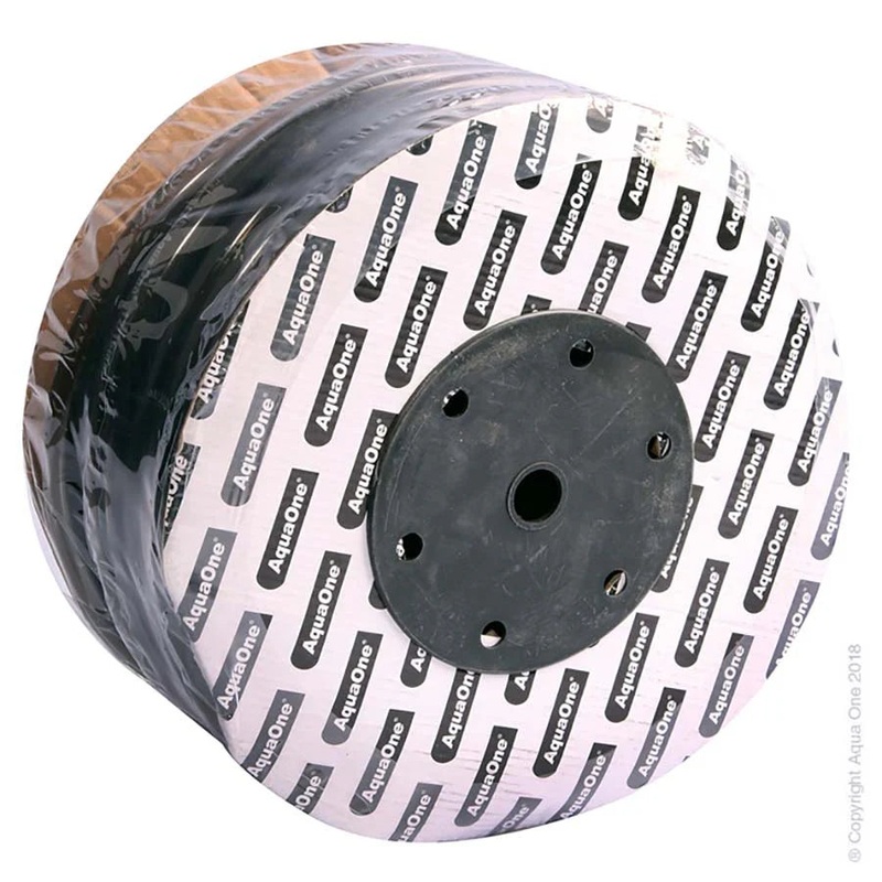 Aqua One Transparent Grey PVC Hose 9/12mm SOLD PER METRE