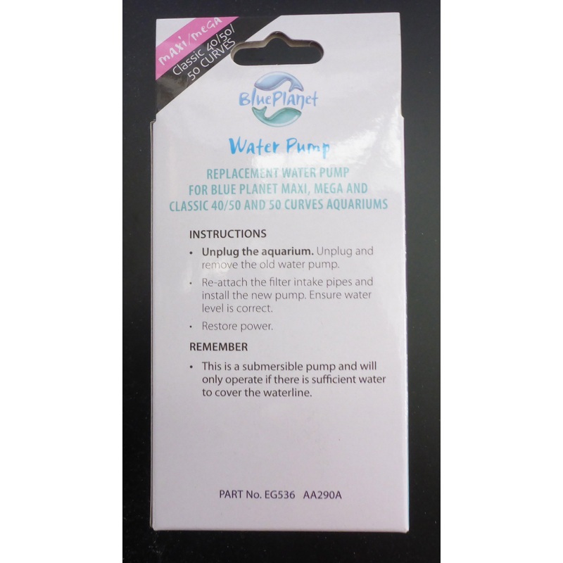 Blue Planet pump for Maxi/Mega  aquariums
