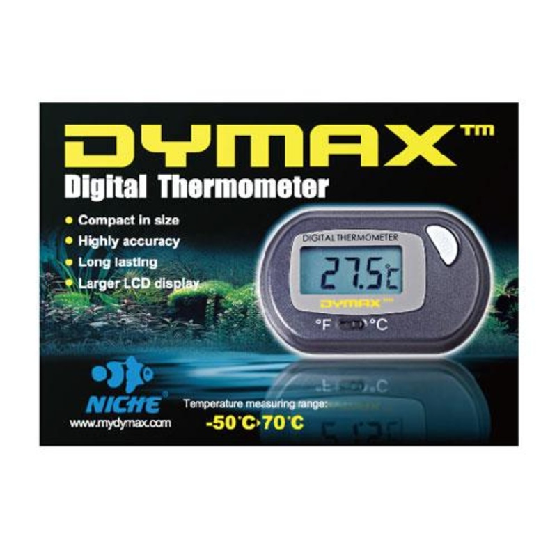 Dymax Aquarium Thermometer with LED display