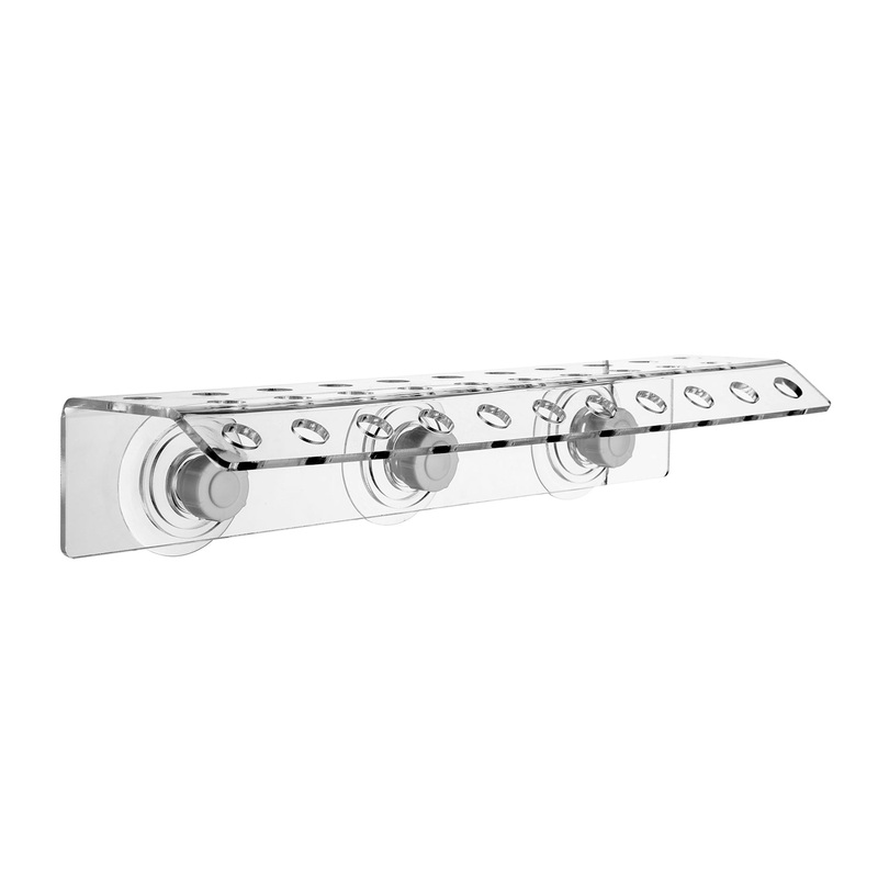 Frag Rack 32 Hole With Suction Cup and angled front row