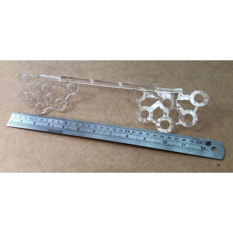 Frag Rack Small double EXTENSION MODULE