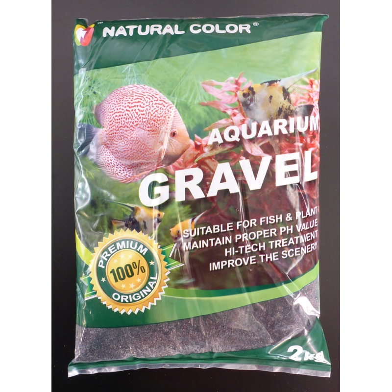 Natural Colour Crushed black Quartz Gravel 2mm 2kg bag