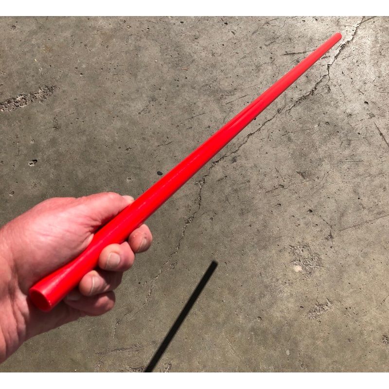 PVC Pipe 20mm O/D 1 METRE RED COLOUR