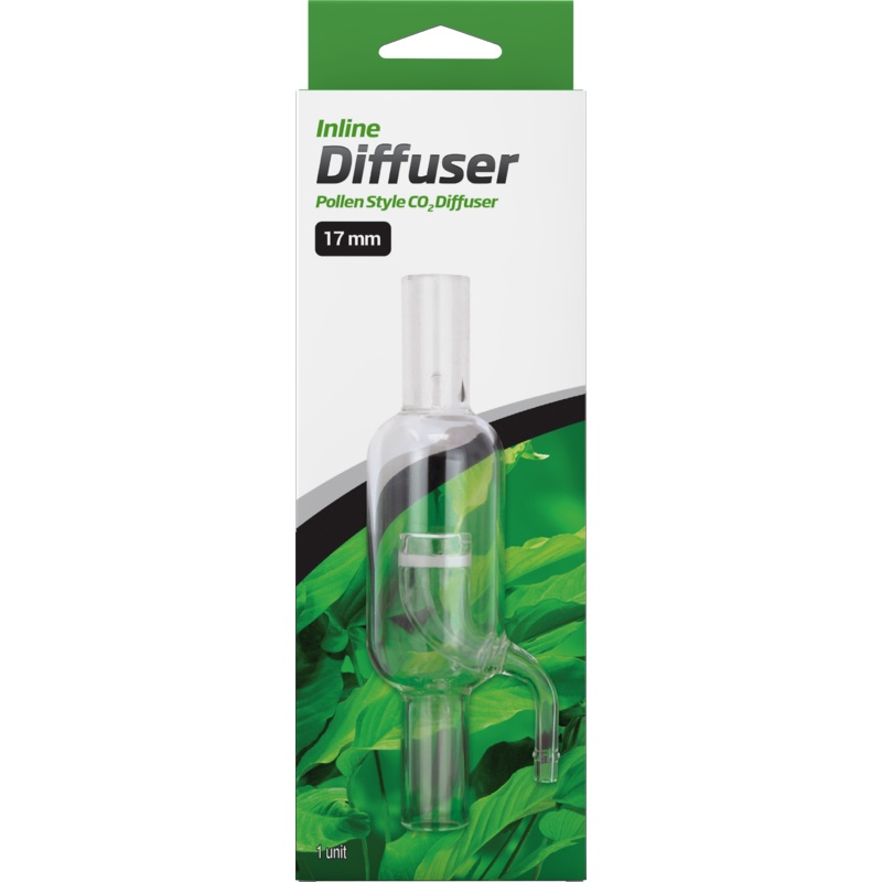 Seachem glass in line CO2 diffuser 17mm