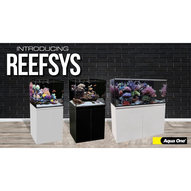 Aqua One ReefSys 255 Aquarium and cabinet WHITE