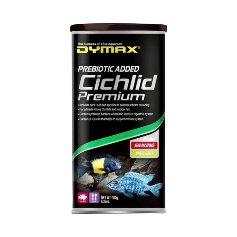 Dymax Cichlid Premium 180g Sinking Pellet