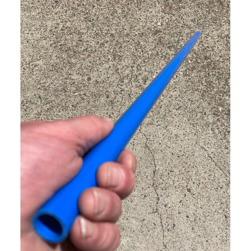 PVC Pipe 20mm O/D 1 METRE BLUE COLOUR