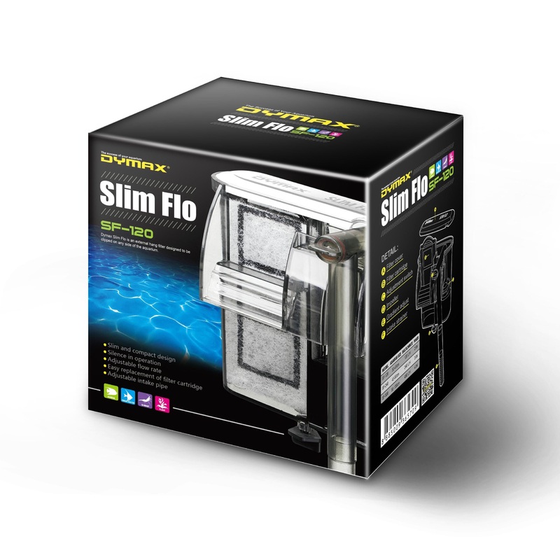 Dymax Slim Flo SF-120 Hang-on Filter