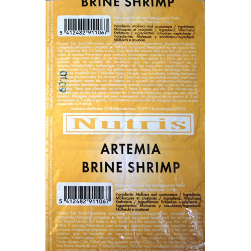 Frozen Nutris Artemia Brine 100g