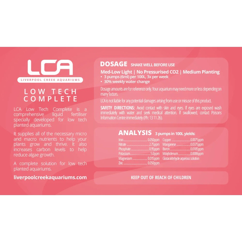 LCA Low-Tech Complete 250ml